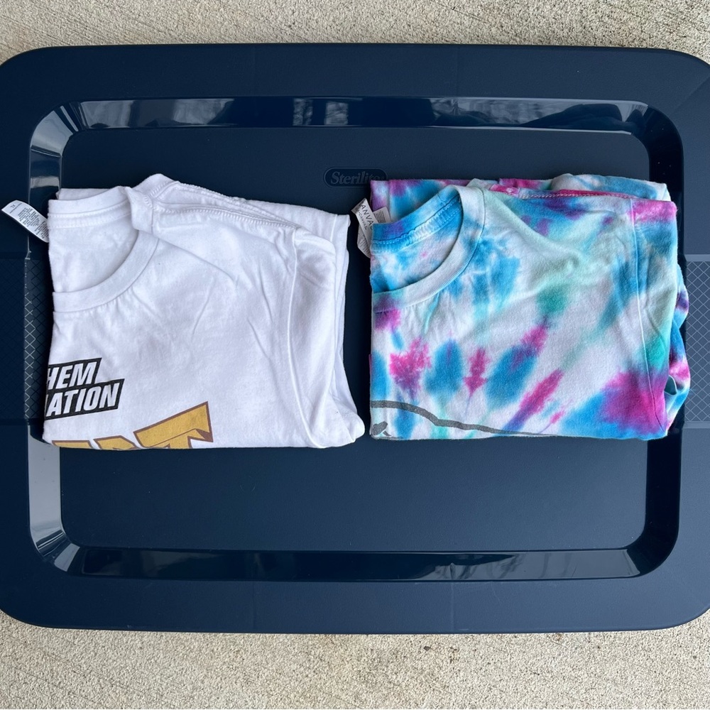 Bundle of 2 large workout tees